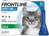 Spot On Flea & Tick Treatment for Cats - 6 Pipettes