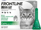 Flea & Tick Treatment for Cats and Ferrets - 6 Pipettes