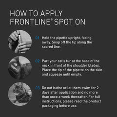 Spot On Flea & Tick Treatment for Cats - 6 Pipettes