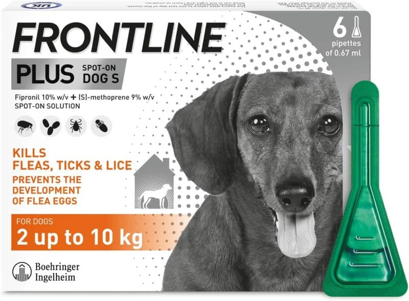 Flea & Tick Treatment for Small Dogs - 6 Pipettes