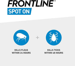 Spot On Flea & Tick Treatment for Large Dog (20-40kg) 6 Pipettes
