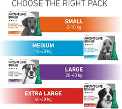 Flea & Tick Treatment for Small Dogs - 6 Pipettes